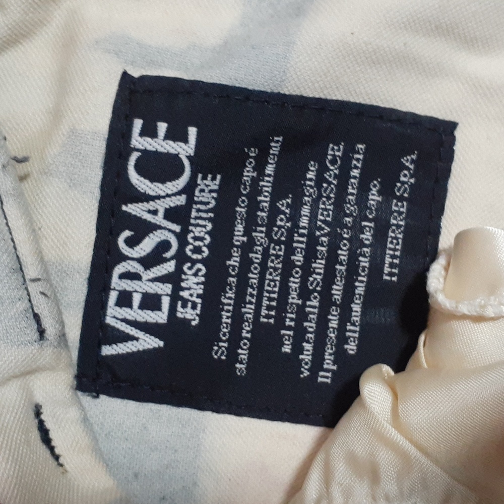 Authenic ! Versace Multicolor Patterned Vest And … - image 4